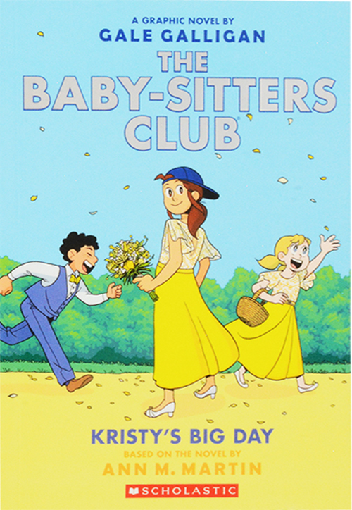 英文原版 The Baby Sitters Club 6 俏保姆俱乐部全彩漫画绘本 儿童课外阅读故事书