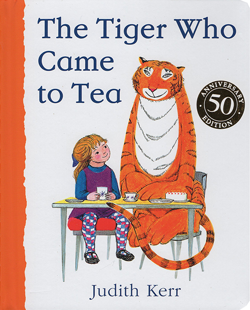 英文原版 The Tiger Who Came To Tea 50周年纪念版 老虎来喝下午茶 纸板书 Judith Kerr 常青藤爸爸推荐