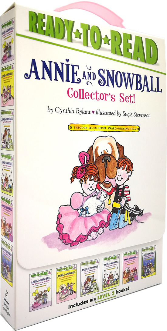 英文原版 Annie and Snowball 6册盒装 分级读物 Ready to Read L2 儿童启蒙阅读培养绘本