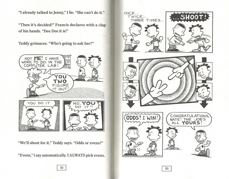 14册 Big Nate 我们班有个捣蛋王系列 大内特冒险记英文原版青少年课外阅读 儿童爆笑漫画章节书含8册章节书+6册活动书