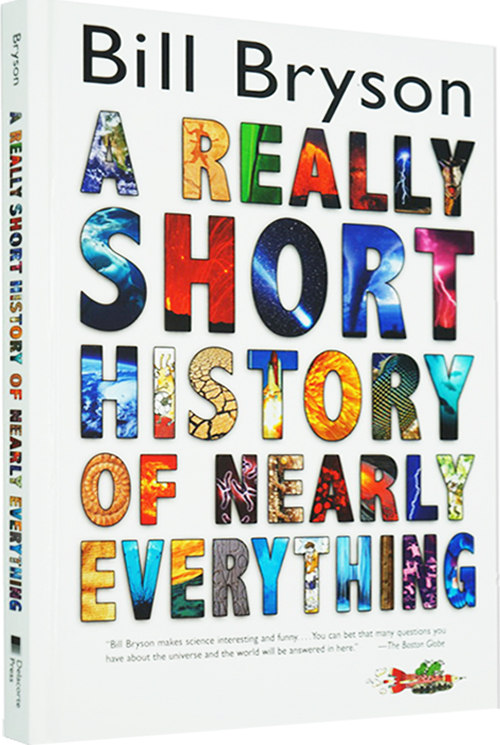 英文原版 万物简史儿童版 精装彩版 A Really Short History of Nearly Everything 比尔布莱森 科普读物 Bill Bryson