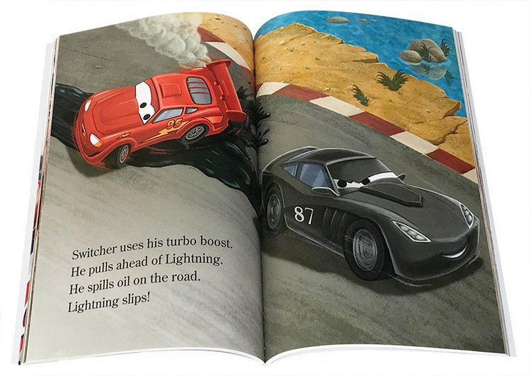 英文原版绘本 World of Reading 3-in-1 汽车总动员 3合1附CD Cars/Racing Days/Rally to the Finish