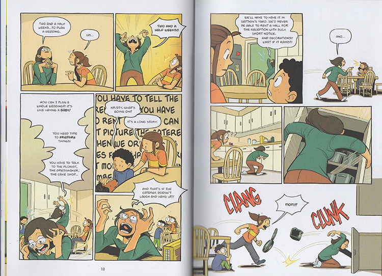 英文原版 The Baby Sitters Club 6 俏保姆俱乐部全彩漫画绘本 儿童课外阅读故事书