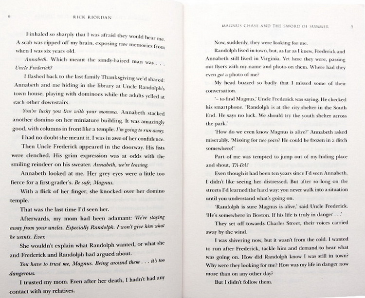 第四季三部曲 Rick Riorda Magnus Chase 波西杰克逊北欧神话系列3册 The Sword of Summer 马格纳斯与仙宫之神英文原版小说