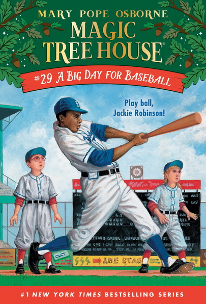 英文原版 The Magic Tree House 神奇树屋 29 Big Day For Baseball 学生课外读物儿童桥梁章节书