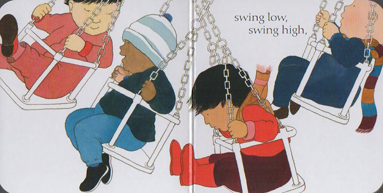 英文原版 Baby Love a Board Book Gift Set 4册盒装纸板书 幼儿行为习惯培养 手掌书 儿童启蒙早教绘本 Helen Oxenbury