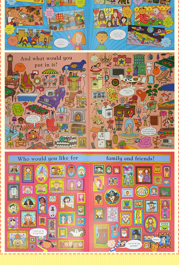 英文原版 You Choose Collection Space/Your Dreams 三册套装绘本合售 Nick Sharratt 超凡想象大书