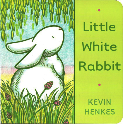 英文原版 Little White Rabbit 纸板书 名家Kevin Henkes 儿童启蒙早教亲子共读绘本