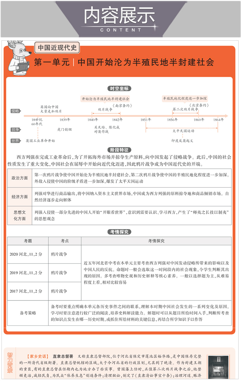 正版2021版5年中考3年模拟中考历史河北专用五年中考三年模拟 初三复习资料 考试资料书籍 模拟中考总复习曲一线河北专版