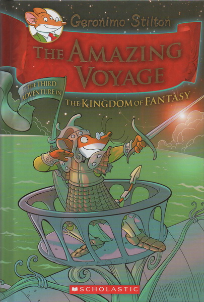 现货 老鼠记者第二季梦幻王国冒险故事 12册 英文原版 Geronimo Stilton and the Kingdom of Fantasy 全彩精装版 桥梁章节书