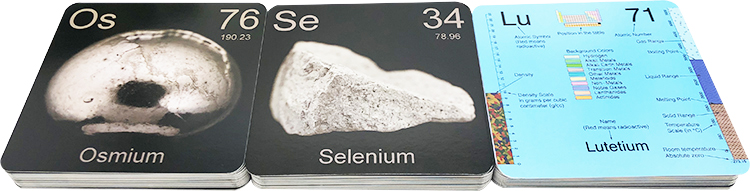 英文原版 The Photographic Card Deck Of The Elements 礼盒装 126张闪卡卡片 118个化学元素学习 元素周期表 Theodore Gray