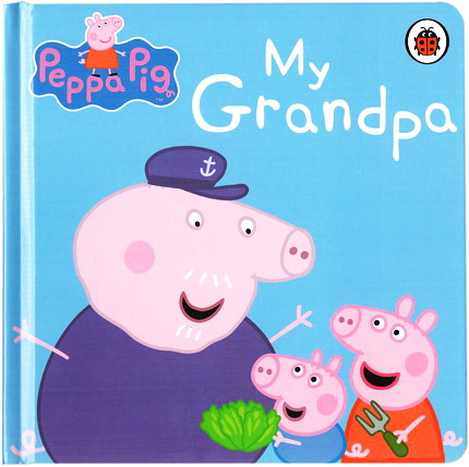 英文原版 Peppa’s Family 粉红猪小妹 小猪佩奇大家庭 纸板书4册套装 My Mummy Daddy Granny Grandpa 英语启蒙 儿童故事绘本