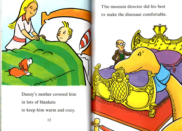 丹尼和恐龙系列 Danny and the Dinosaur: The Big Sneeze 英文原版绘本 汪培珽推荐书单 I Can Read level 1 儿童英语分级阅读
