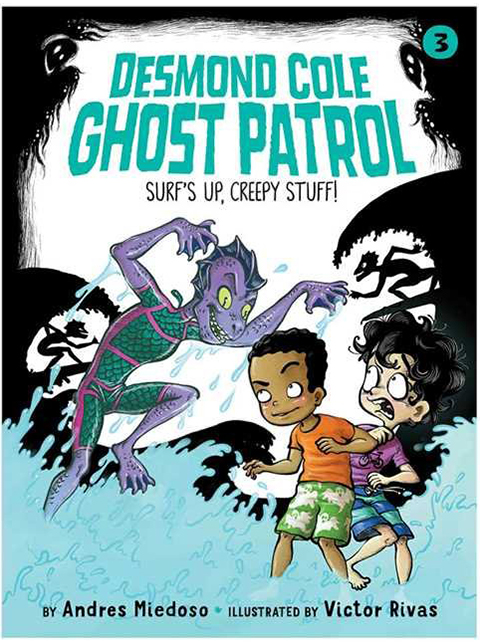 英文原版 The Desmond Cole Ghost Patrol Collection 1-4 德斯蒙德科尔 幽灵巡逻队 4册盒装 儿童鬼怪主题 初级章节小说