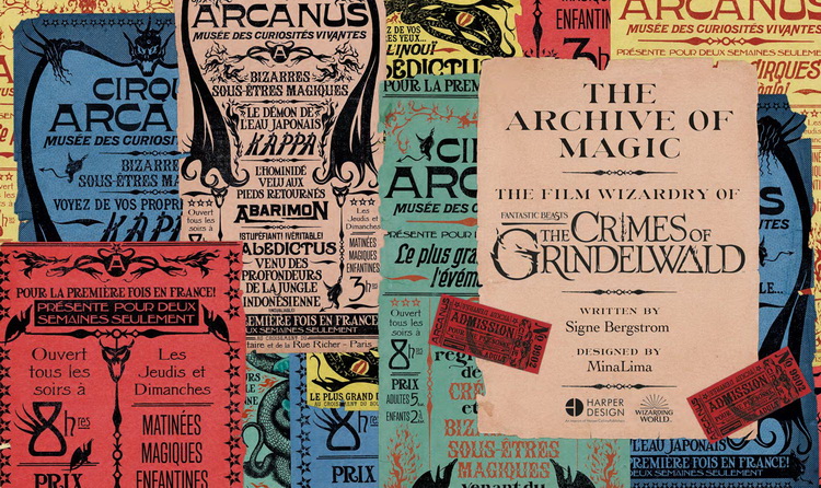 现货 神奇动物在哪里2格林德沃之罪 The Archive of Magic:The Crimes of Grindelwald 英文原版 精装电影剧集画册设定集 J.K.罗琳