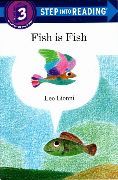 英文原版 Leo Lionni 企鹅兰登英语分级绘本读物 Frederick /FISH IS FISH/Alexander 3册 Step into reading