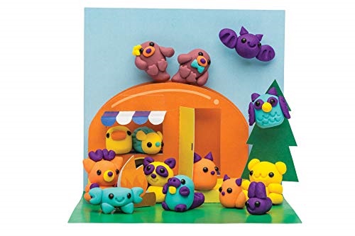 英文原版 Klutz Make Mini Eraser Animals 粘土手工DIY制作动物橡皮擦 儿童益智操作书 亲子互动游戏玩具书 STEAM体系