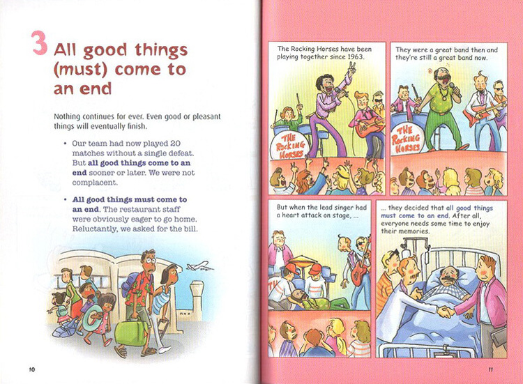 谚语俗语 学乐出品 Scholastic In Action Proverbs 画里画外轻松学英语 3册漫画版图解英语 英文原版