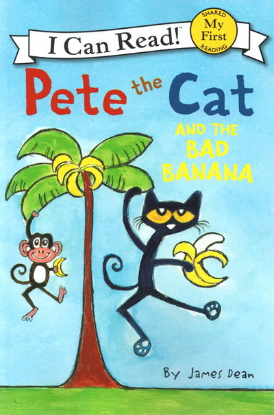 共16册 入门级14册+赠一阶段2册 皮特猫英文原版绘本 I Can Read Pete the Cat 儿童分级读物启蒙学习英文版 Pete at the Beach