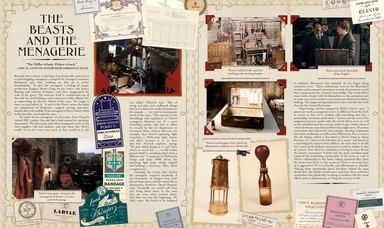 现货 神奇动物在哪里2格林德沃之罪 The Archive of Magic:The Crimes of Grindelwald 英文原版 精装电影剧集画册设定集 J.K.罗琳