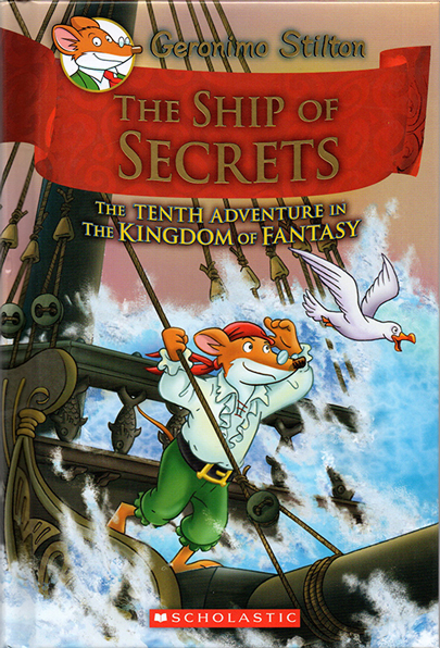 现货 老鼠记者第二季梦幻王国冒险故事 12册 英文原版 Geronimo Stilton and the Kingdom of Fantasy 全彩精装版 桥梁章节书