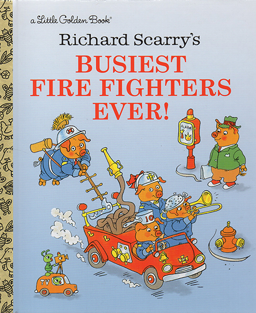 英文原版 理查德 斯凯瑞 小金书套装12本 Richard Scarry’s Best Box of Little Golden Books 儿童故事绘本
