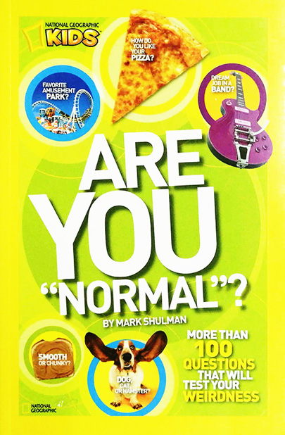 英文原版 Are You Normal? 你是正常的吗？ 测试你的古怪 2册合售 美国国家地理