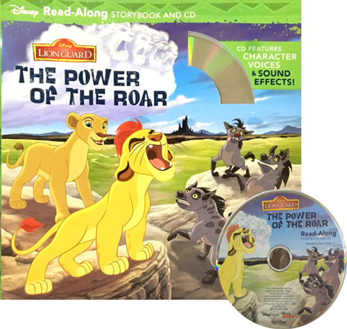 狮子王2 附CD 英文原版 The Lion Guard The Power of the Roar 有声独立阅读系列 迪士尼经典图画故事书