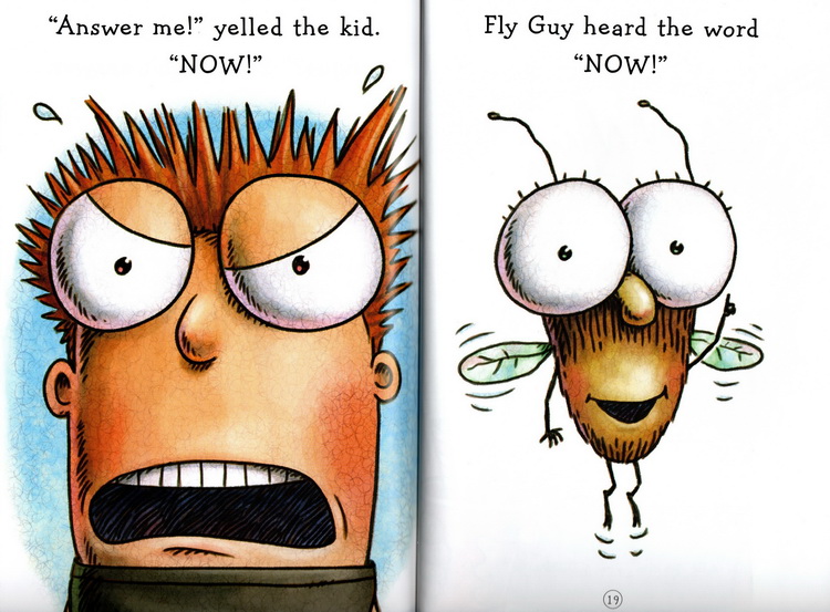 附2cdflyguyandbuzz苍蝇小子分级读物15册全彩英语初级章节桥梁书儿童