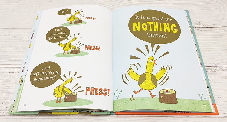 英文原版 The Good for Nothing Button 精装 小猪小象第2季 Elphant and Piggie Like Reading 莫威廉斯 Mo Willems