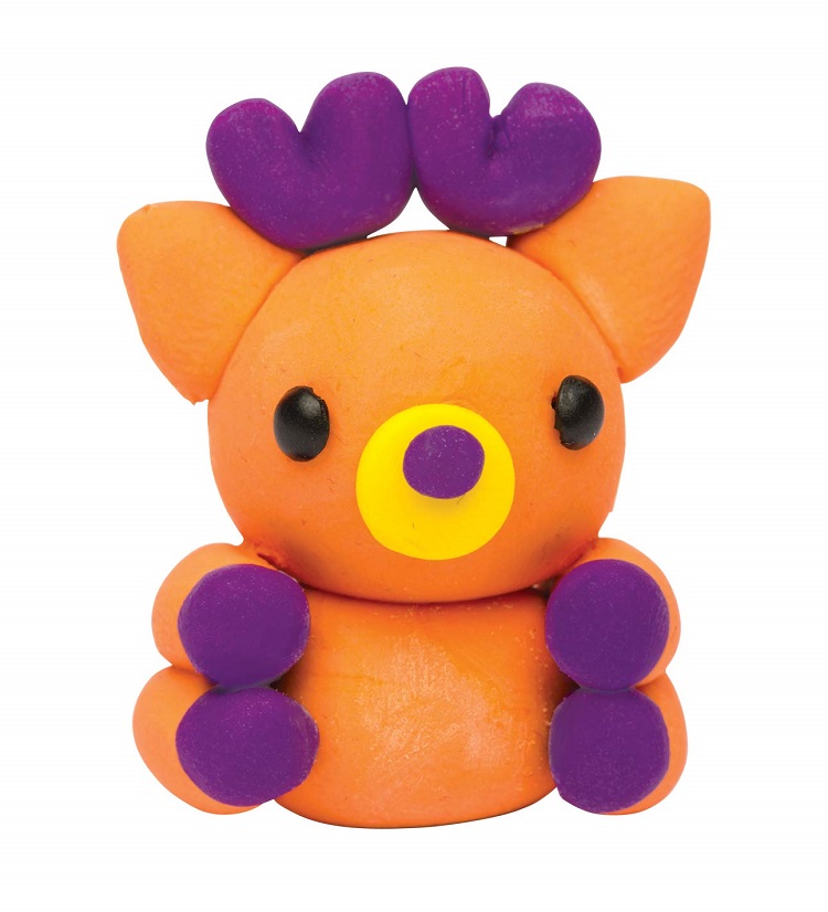 英文原版 Klutz Make Mini Eraser Animals 粘土手工DIY制作动物橡皮擦 儿童益智操作书 亲子互动游戏玩具书 STEAM体系