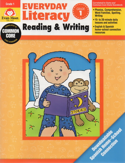 英文原版 Everyday Literacy-Reading and Writing, Grade 1 加州教材