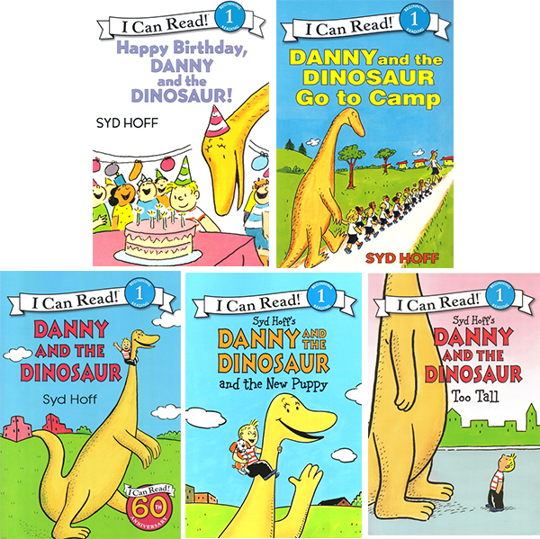 I Can Read 第1阶段5册 Danny and Dinosaur 英文原版绘本分级阅读 丹尼和恐龙 儿童图画故事书