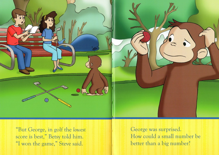 英文原版 Reading Fun with Curious George 6册礼盒装好奇猴乔治分级读物 附海报贴纸  英文启蒙绘本