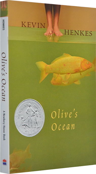 奥利芙的海洋 Olive’s Ocean 英文原版 2004年纽伯瑞银奖儿童文学 Kevin Henkes 课外阅读英文 青少年小说