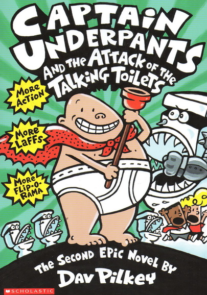 英文原版 内裤超人队长 The Gigantic Collection of Captain Underpants 我的校长是超人12册盒装 课外阅读章节桥梁读物