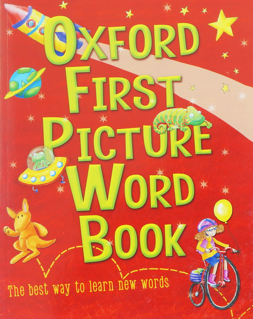 原版现货 Oxford First Picture Word Book 牛津词典 幼儿单字图画书 4岁