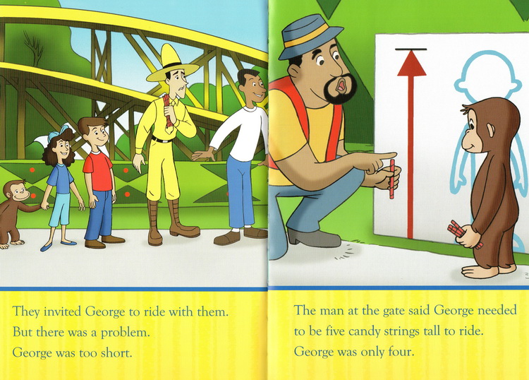 英文原版 Reading Fun with Curious George 6册礼盒装好奇猴乔治分级读物 附海报贴纸  英文启蒙绘本