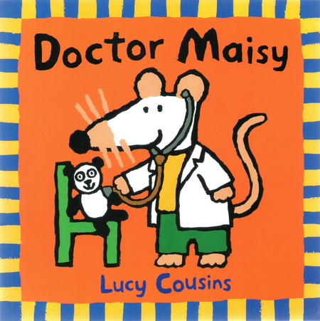 英文原版 Doctor Maisy 小鼠波波做医生 儿童启蒙图画故事书 宝宝亲子绘本Lucy Cousins