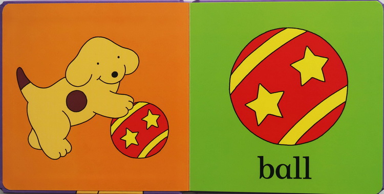 英文原版 小玻系列 Early Learning With Spot 幼儿启蒙纸板书4册礼盒装 儿童绘本