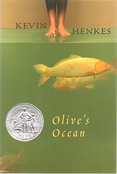 奥利芙的海洋 Olive’s Ocean 英文原版 2004年纽伯瑞银奖儿童文学 Kevin Henkes 课外阅读英文 青少年小说