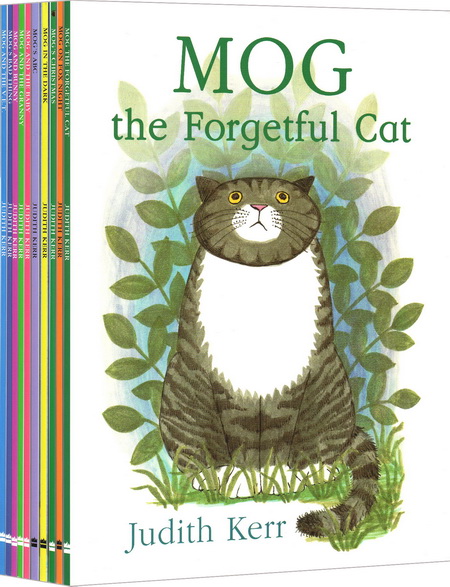 英文原版绘本 Mog the Forgetful Cat 小猫莫格故事宝宝10册 老虎来喝下午茶同作者Judith Kerr 启蒙认知 亲子阅读