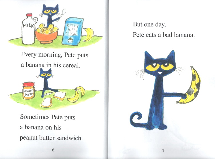 共16册 入门级14册+赠一阶段2册 皮特猫英文原版绘本 I Can Read Pete the Cat 儿童分级读物启蒙学习英文版 Pete at the Beach