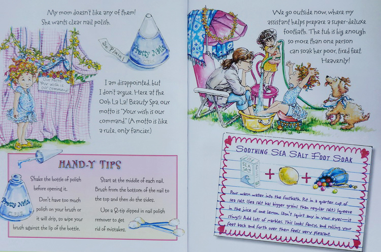 英文原版绘本 Fancy Nancy Bountiful Box of Books 漂亮的南希 礼品故事书 6册精装 送海报 小俏妞希希