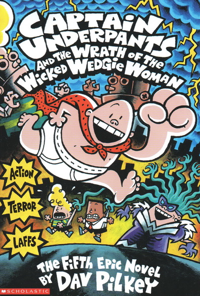 英文原版 内裤超人队长 The Gigantic Collection of Captain Underpants 我的校长是超人12册盒装 课外阅读章节桥梁读物
