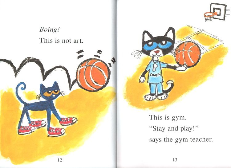 英文原版 Pete the Cat and the Surprise Teacher 皮特猫 My First I Can Read 分级读物 James Dean