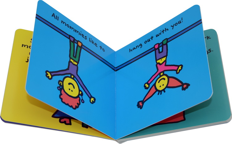 英文原版 淘弟有个大世界 The Mommy Book/Daddy/Okay Book/Do’s and Don’ts  5册 纸板书 宝宝情商培养 儿童家庭成长亲子教育绘本