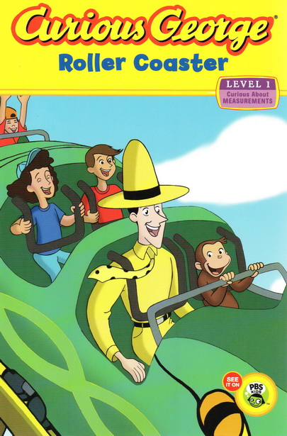 英文原版 Reading Fun with Curious George 6册礼盒装好奇猴乔治分级读物 附海报贴纸  英文启蒙绘本