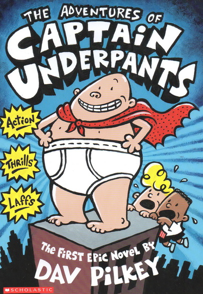 英文原版 内裤超人队长 The Gigantic Collection of Captain Underpants 我的校长是超人12册盒装 课外阅读章节桥梁读物