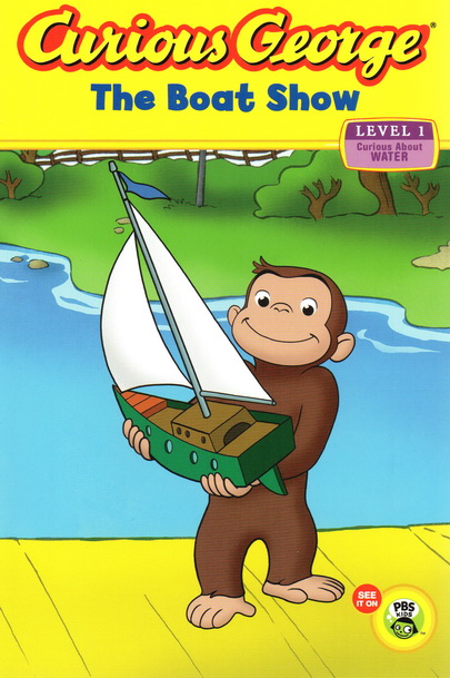 英文原版 Reading Fun with Curious George 6册礼盒装好奇猴乔治分级读物 附海报贴纸  英文启蒙绘本